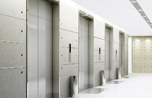 Sound insulation method of elevator shaft
